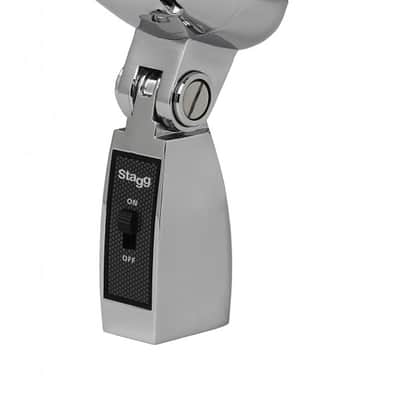 Stagg SDM100 CR Professional Vintage Style Cardioid Dynamic Microphone w/Cartridge DC04 image 2