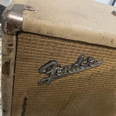 Fender Tremolux blonde 1964 2x10" Guitar Speaker Cabinet 1962 - 1963 - Blonde image 8