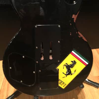 Neal Schon (formerly owned) Gibson Black Les Paul Deluxe with Floyd Rose image 10
