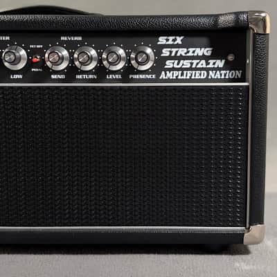 Amplified Nation Six String Sustain 50-Watt Tube Amp Head Black 2024 image 4