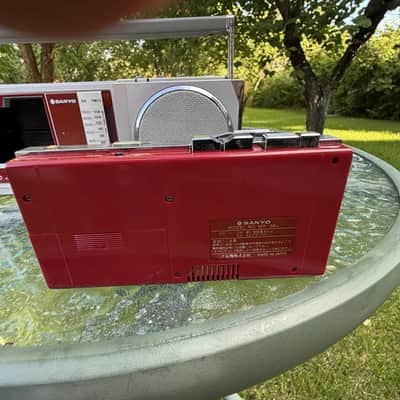 Sanyo MR-88 Rare Vintage Boombox Detachable Main Mechanism Warranty image 6
