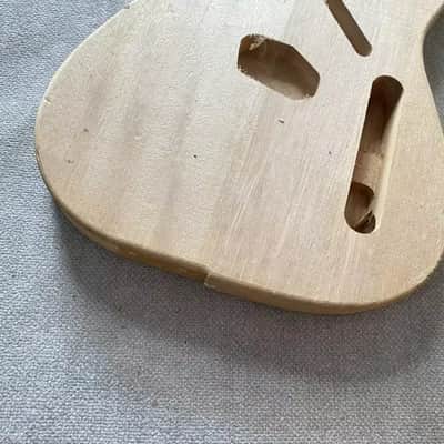 Mahogany Wood Guitar Telecaster Tele Style Body image 4