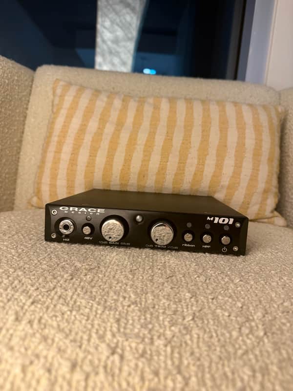 Grace Design m101 Single Channel Mic Preamp - Black image 1