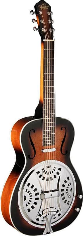 Oscar Schmidt by Washburn, OR8ETS, DOBRO, Spider Mahogany Square Neck Acousti... image 1