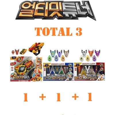 Dino Core Season 3 Ultimate Tuner With Head Core Galaxy Stone No1 + No2 Set image 2