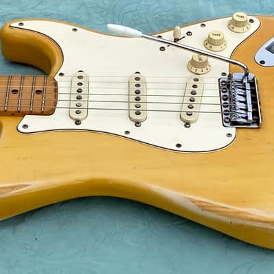 Fender Stratocaster 1974 - Blond - Maple Fingerboard image 7
