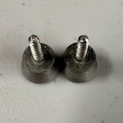 1960's Fender Strap Buttons with Screws (M-450) image 2