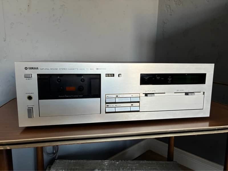 Yamaha TC-920 - Stereo Cassette Deck, Vintage Hi-End, Serviced image 1