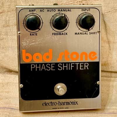 Electro-Harmonix Bad Stone Analog Phase Shifter 1970s | Reverb
