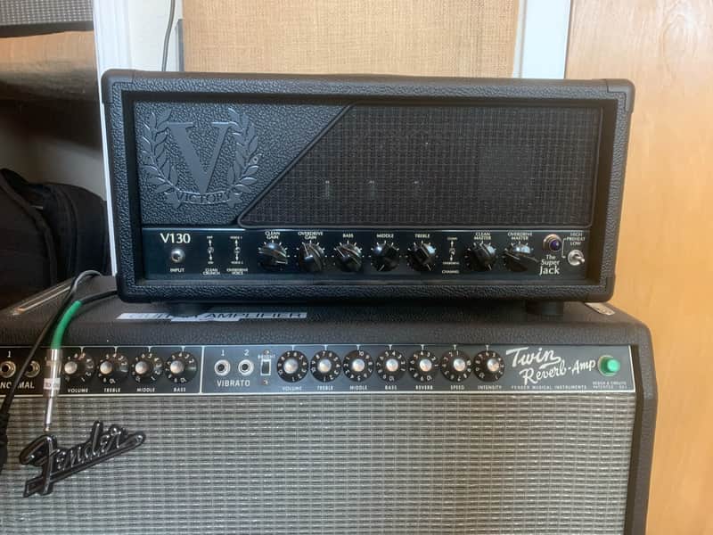 Victory Amps V130 The Super Jack 2-Channel 100-Watt Guitar Amp Head 2020 - Present - Black image 1
