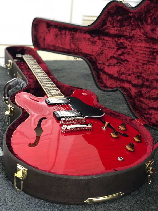Tokai ES-178 SR Semi Hollow Vintage Series in Seethru Red Cherry