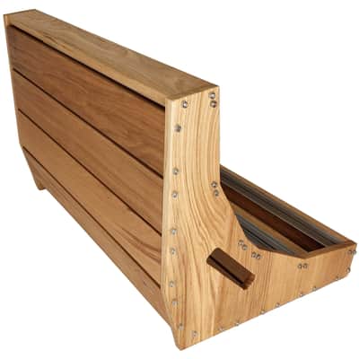 13U / 126hp Eurorack case VITA-slim • Rails + Threaded strips / Oak / Unpowered image 6