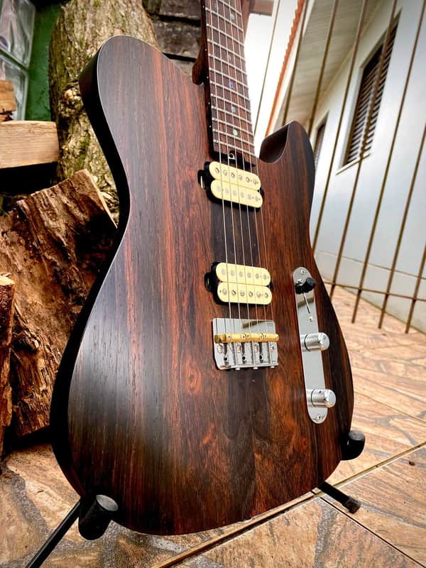 Canalli Brazilian Rosewood Telecaster 2022 - Wax Natural image 1