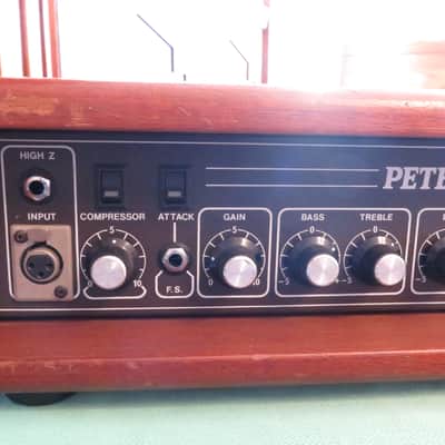 vintage UK 1990's Peterson bass amp head P150 jazz amplifier portable 150 watts for acoustic or electric bass image 10