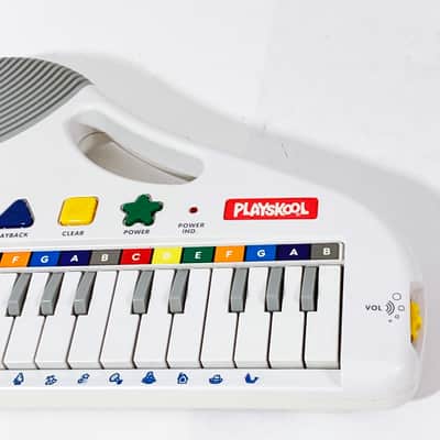 Vintage Playskool Kid Keys PS-635 Keyboard Synth Toy Circuit Bending Project Tested Works 1993 Audio image 3