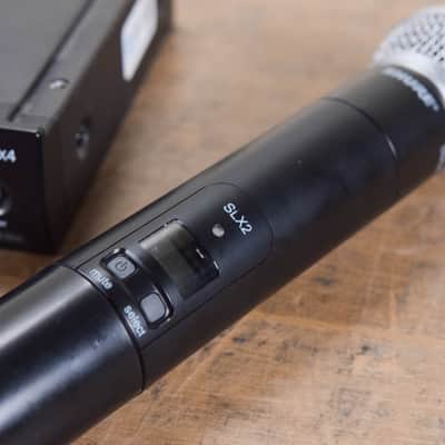 Shure SLX24/SM58 Wireless Handheld Mic System- J3 Band (NO POWER SUPPLY) CG00P5P image 6