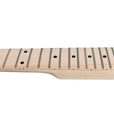 22 Fret Paddle Head Electric Guitar Neck, Maple image 4