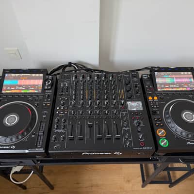 2x Pioneer CDJ-3000 Professional DJ Multi-Player + Pioneer DJM-V10 LF 6-Channel Professional DJ Mixer [Long Fader] + Decksavers (Excellent Condition) image 6