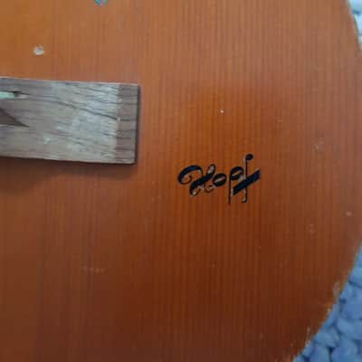 Alte Gitarre Guitar Hopf  Konzertgitarre Made in Germany image 8