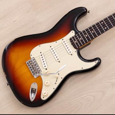 1980s Kawai F-III Vintage Neck Through Guitar Sunburst w/ Case