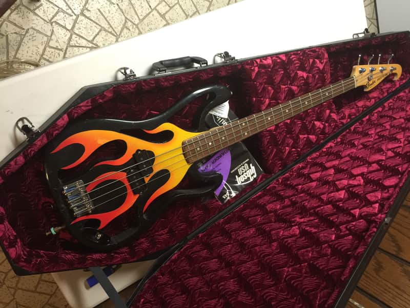 Fender Precision Bass 1970 - 1983 Customized Into Flame Shooting Torch image 1