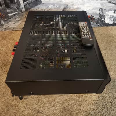 Yamaha Yamaha HTR-5250 5.1-channel vintage home theater audio/video receiver 90s  - Black image 5