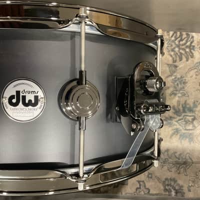 DW Collectors series SSC shell 6.5x14” - Ebony Stain w/ Black Nickel HW image 2