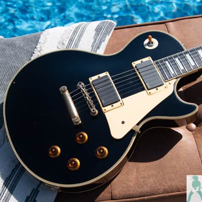 1990 Burny RLC-70 - 60's Style Les Paul Custom w Upgraded EMG 81/85's & Locking Grovers - Pro Set Up w Perfect Frets/Action/Intonation! image 1