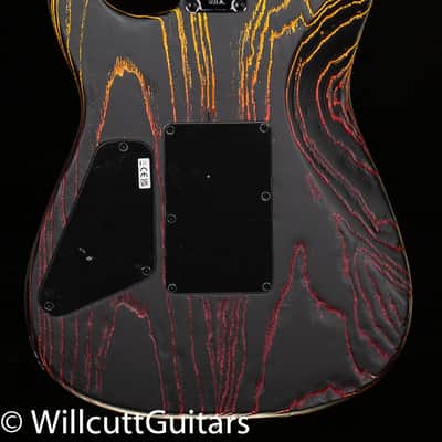 Charvel Pro-Mod San Dimas Style 1 HH FR E Ash Ebony Fingerboard Sunburn (337) image 4