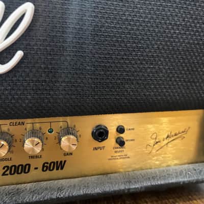 2001 Marshall TSL60 Tube Head w/footswitch image 4