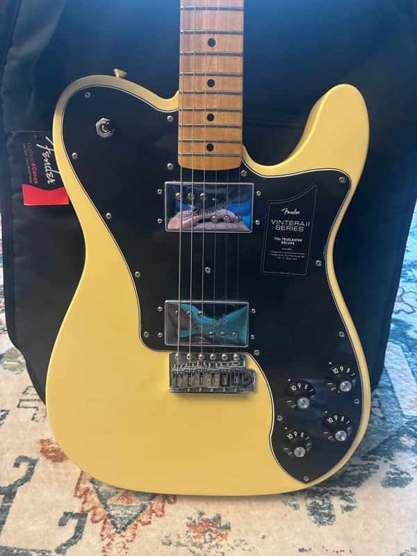 Fender Vintera II '70s Telecaster Deluxe with Tremolo, Maple Fretboard 2023 - Present - Vintage White