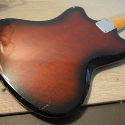 Vintage Japanese Body Partscaster Strat - Tobacco Sunburst image 15