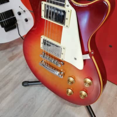 Custom 77 London's Burning Cs3 Cherry Burst image 1