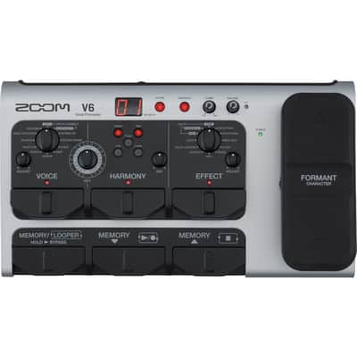 Zoom V6-SP Multi-Effect Vocal Processor Pedal image 1