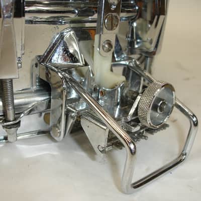 Vintage Ludwig 410 Super-Sensitive Chrome 14"x5" Snare Drum image 9