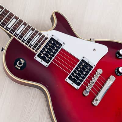 1984 Greco Mint Collection John Sykes Metallic Red Burst, 100% Original w/ Screamin PAFs, Japan Fujigen image 7