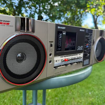 👉Sharp QT-37 Rare Vintage Japan Boombox New Condition OEM Box Serviced Warranty image 10