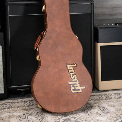 Gibson Les Paul Standard 50s Figured Top Electric Guitar - Honey Amber with Hardshell Case image 16