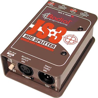 Radial Engineering JS3 Mic Splitter image 1