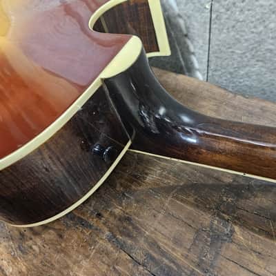 Ibanez 2453-CW Single Cutaway Hollow-Body 1976- Cherry Wine image 12