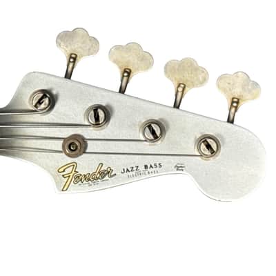 Fender Custom Shop 1965 JOURNEYMAN Jazz Bass, Faded Inca Silver/Rosewood *On Order, ETA Feb. 2027 image 13