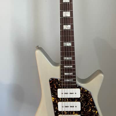 2022 - Ernie Ball Music Man BFR Albert Lee MM90 - Ghost in the Shell (White) image 5