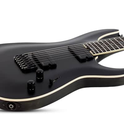 Schecter C-7 SLS Evil Twin Satin Black image 3