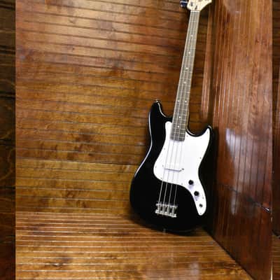 SQUIRE SONIC BRONCO BASS LRL WPG BLACK image 5