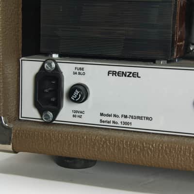 Frenzel FM-763 Retro Super Vibroverb Custom Head (2013) image 8