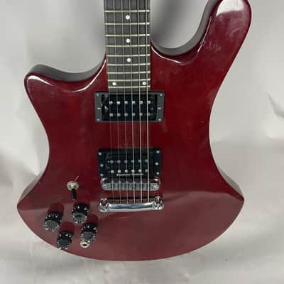Guild S-300 Left Handed  1981 Wine Red Heavily Modified image 2