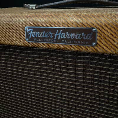 1956 Fender Harvard Model 5F10 – Rare Vintage Tube Amplifier (Serial H-00240 FI) image 2