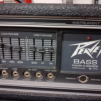 Peavey 400BH Mark III Bass Head Consignment image 2