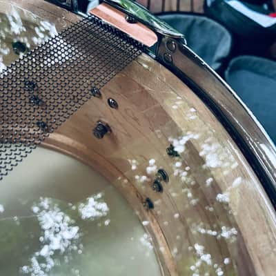 Slingerland Radio King 1950 - White Marine Pearl image 19
