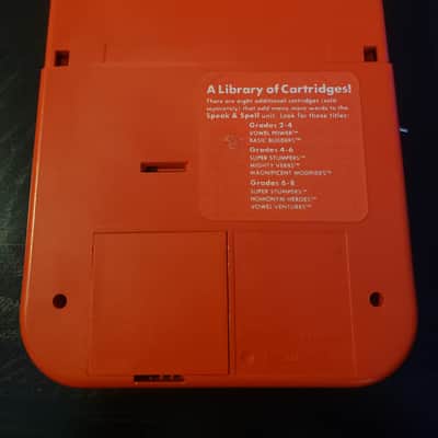Texas Instruments Speak and Spell LFO + Expansion cart Circuit Bent Glitch noise Spell image 3